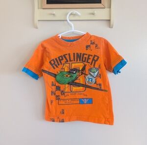 Disney Ripslinger Orange and Blue Kids Tee